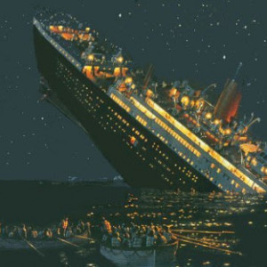 Titanicin uppoaminen